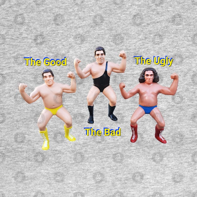 The Good The Bad The Ugly by LeJeNdary Wrestling Figures